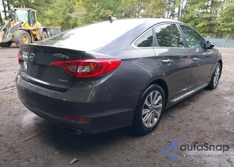 2016 Hyundai Sonata Sport z USA, uszkodzony, nr VIN 5NPE34AF4GH427783